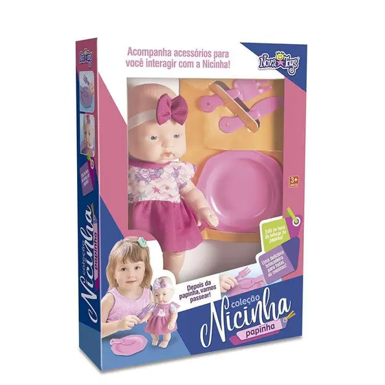 Boneca Nicinha Papinha