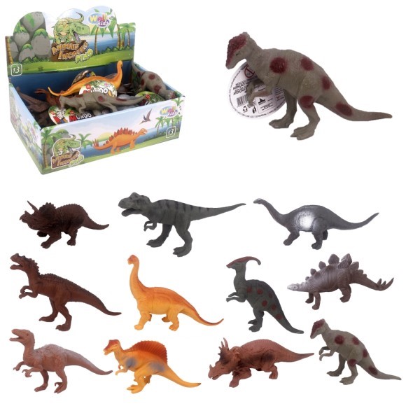 Dinossauros Incríveis Pvc Reino Selvagem