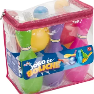 Jogo de Boliche na Sacola