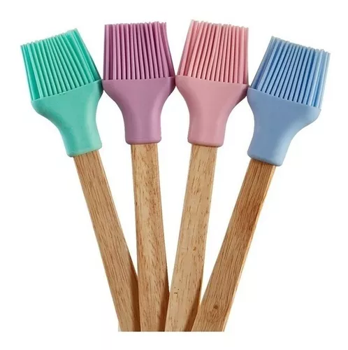 Pincel de Silicone 29cm Madeira Candy Colors