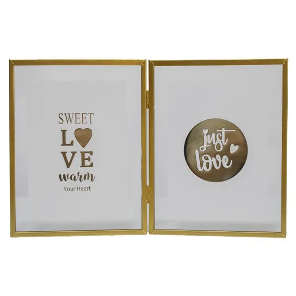 Porta Retrato PP Clssic Dourado13cmx18cm