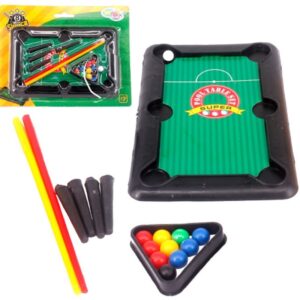 Kit Mini Bilhar P 19 Pcs