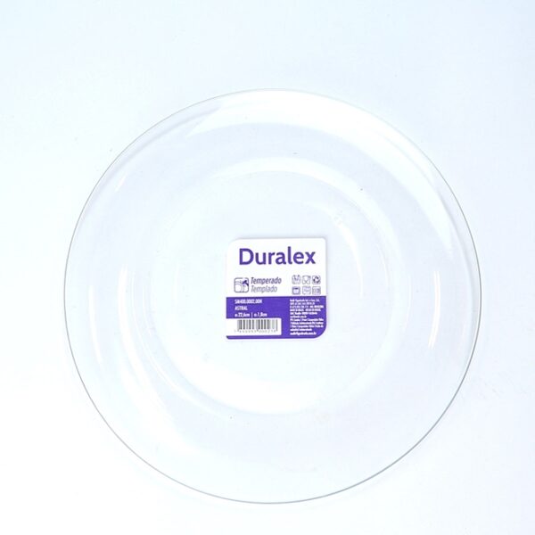 Prato Duralex 22,6cm raso Transparente