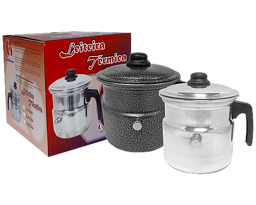 LEITEIRA TÉRMICA COM APITO 2L CRAQUEADA