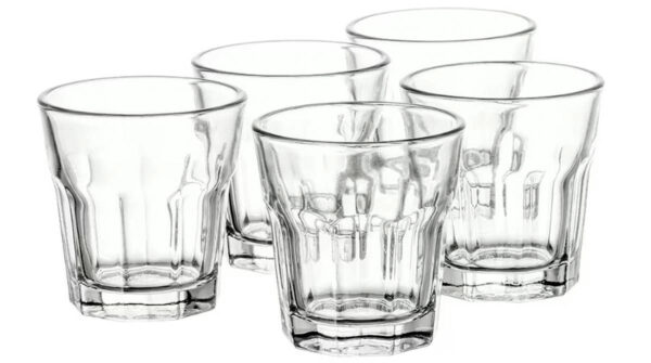 Copos de Vidro 250ml 4Peças