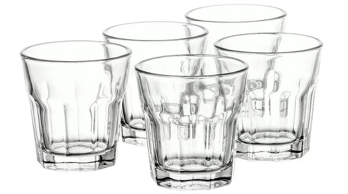 Copos de Vidro 250ml 4Peças
