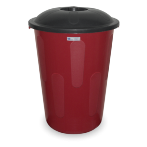 BALDE COM TAMPA 60L CORES VARIADAS - IBAP