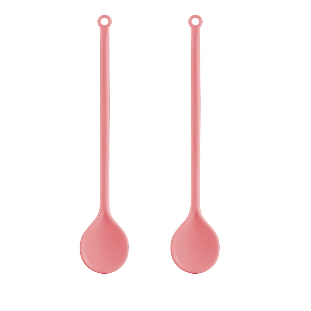 Colher Para Mingau Rosa Arca Plast