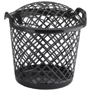 CESTO TELADO 30L CINZA - PLASMONT