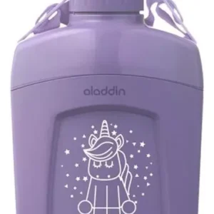 Garrafa Térmica Cantil Infantil Aladdin 600ml Lilas