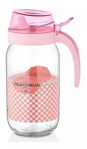 Jarra Para Vinagre Rosa 660ml