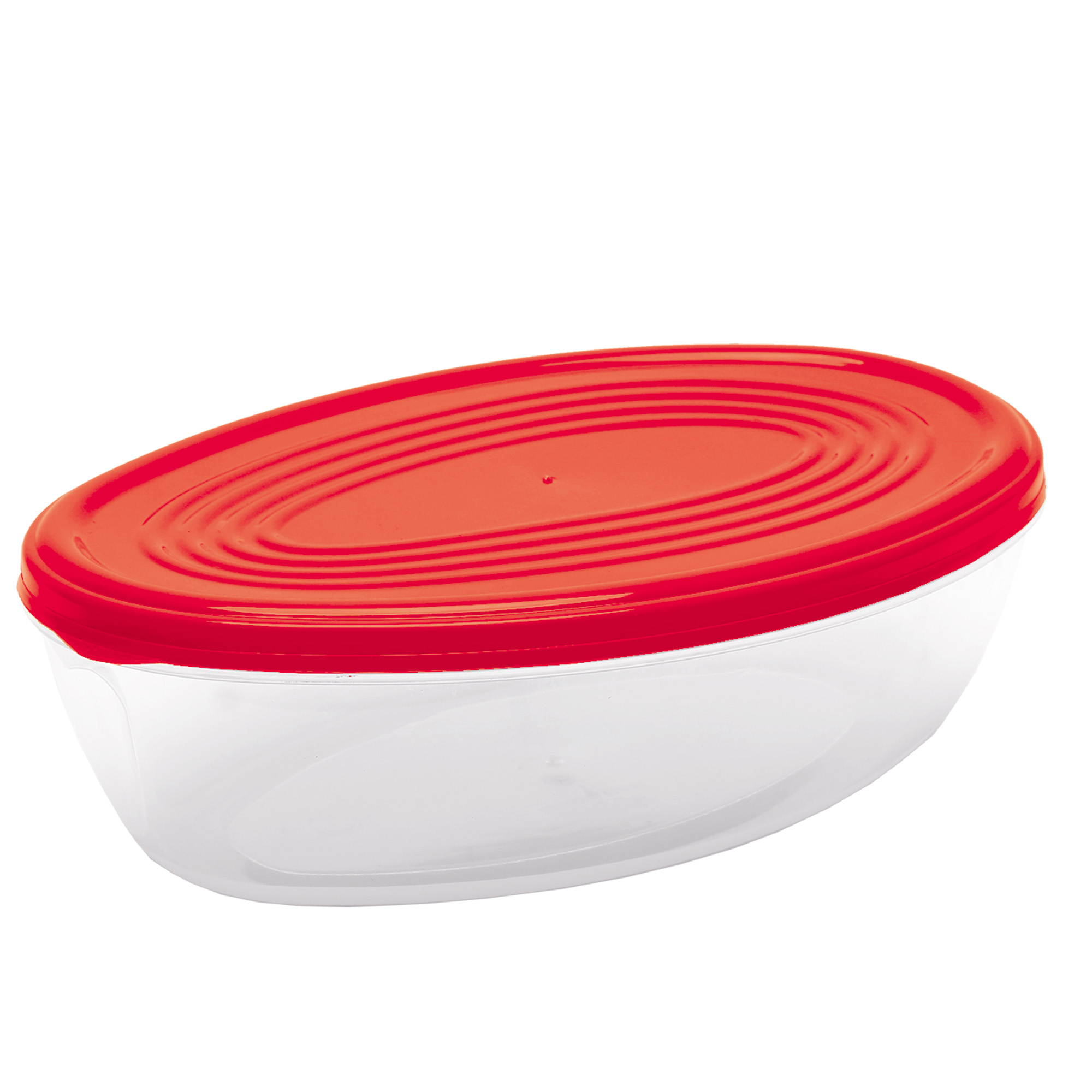 POTE OVAL 3,2L VERMELHO - MÁXIMA