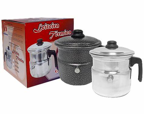 LEITEIRA TÉRMICA COM APITO - 3L ALUMÍNIO