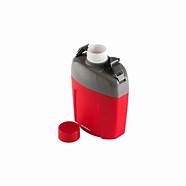 Garrafa Térmica Cantil Adulto Aladdin 600ml Vermelha com Cinza