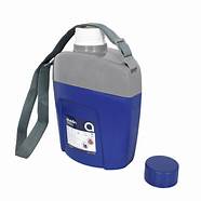 Garrafa Térmica Cantil Adulto Aladdin 300ml Azul com Cinza