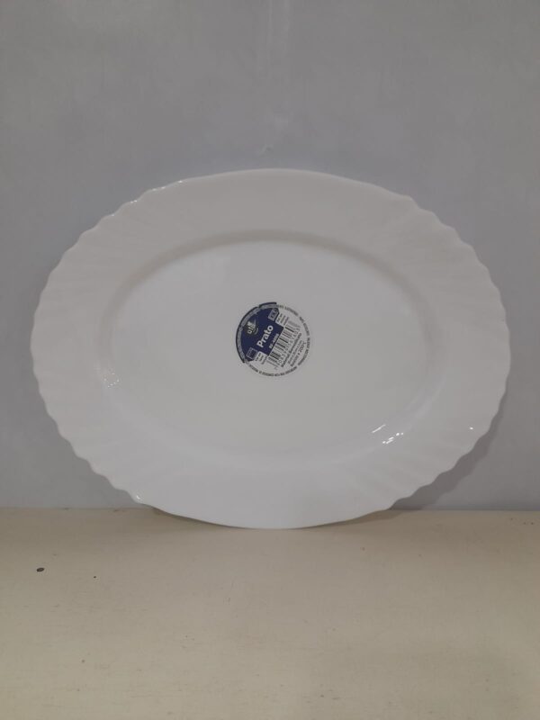 Prato Bandeja Branco 30cmx20cmx2cm