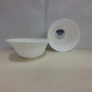 Tigela de Vidro Branco 290ML