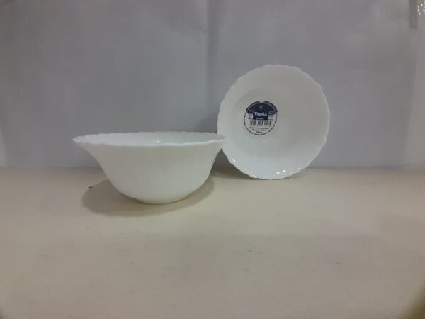 Tigela de Vidro Branco 290ML
