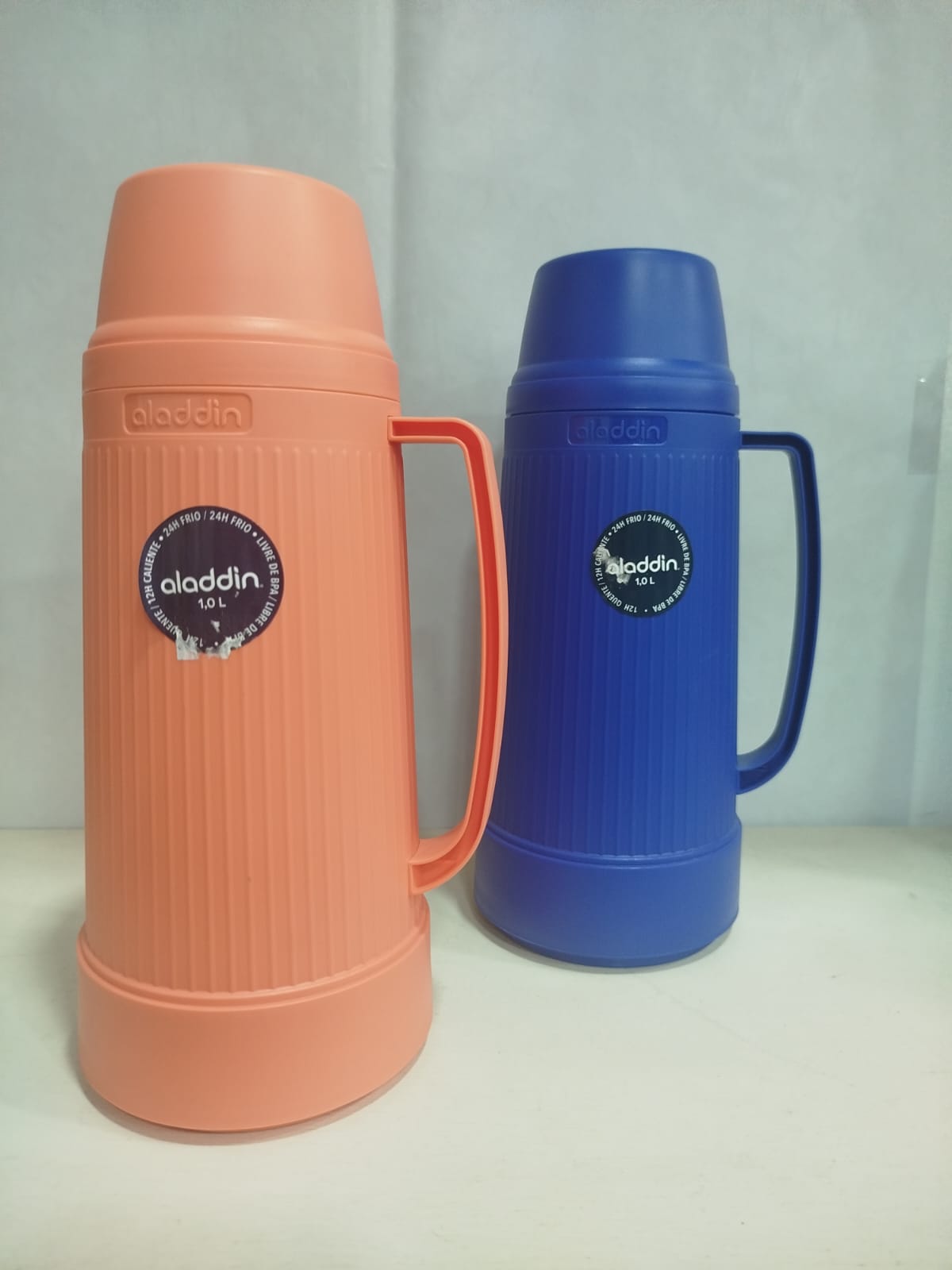 Garrafa de Café Térmica Aladin Ares 1L Azul