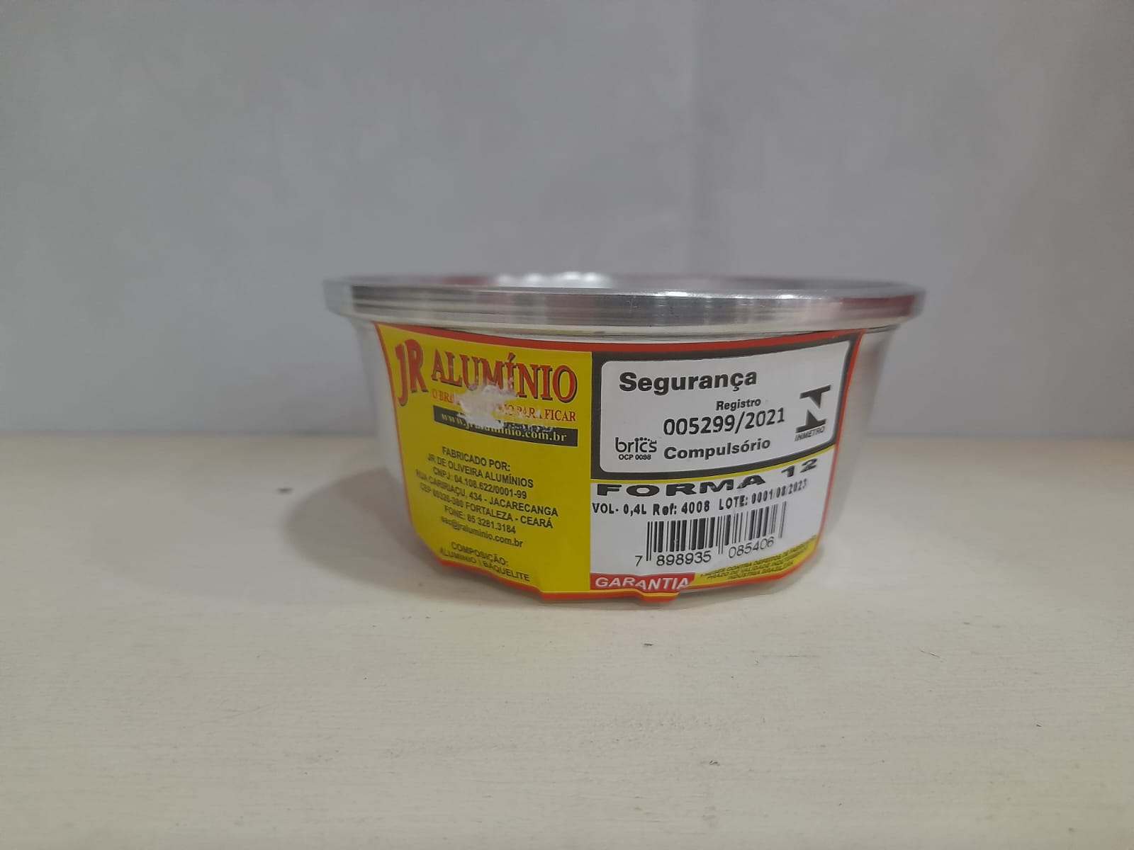 Forma de Bolo JR Alumínio N14