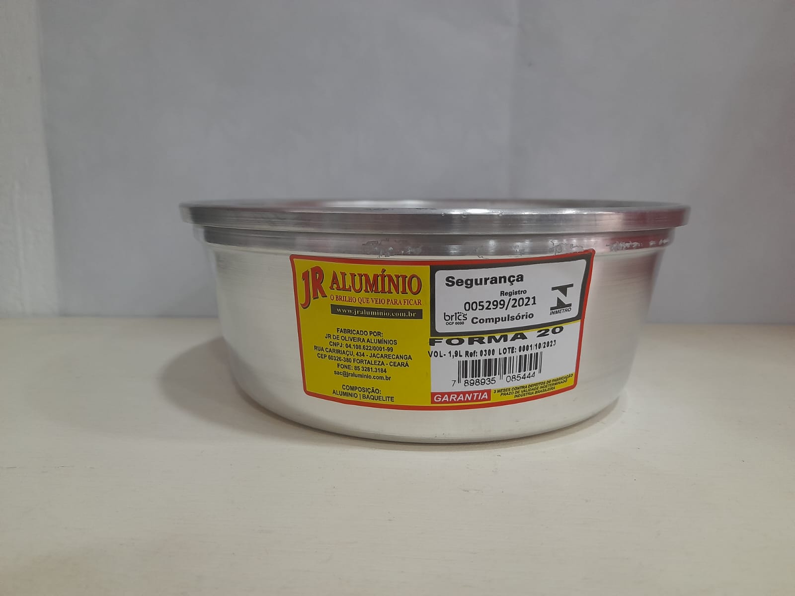 Forma de Bolo JR Alumínio N20
