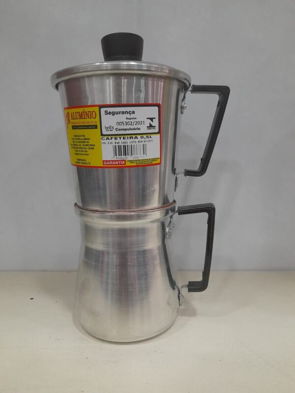Cafeteira JR Alumínio 500ml