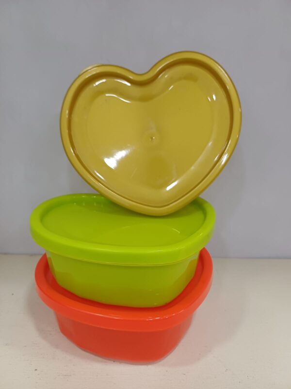 Pote de Plástico Love. BS plastic 1UN