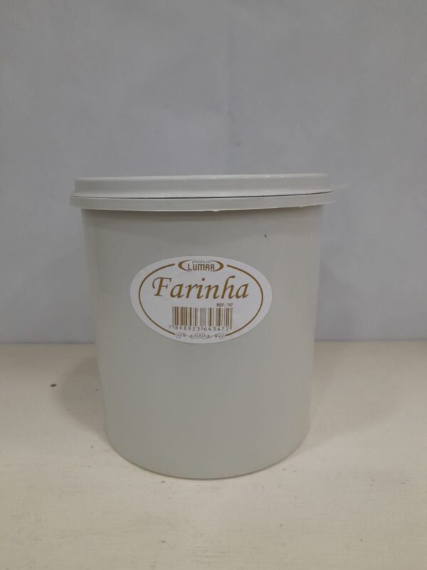 Pote Mantimento Farinha Lummar Palstico