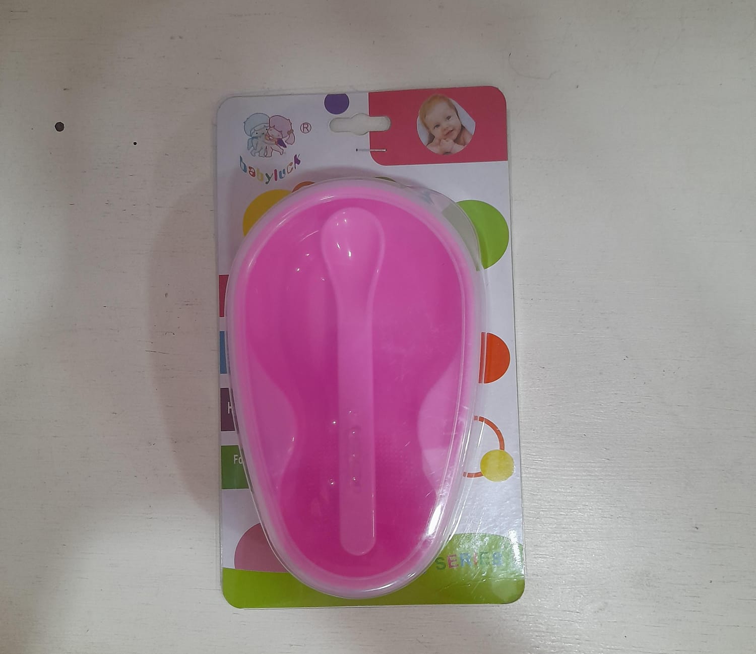 Kit Refeição Babyluck Tam PP Rosa