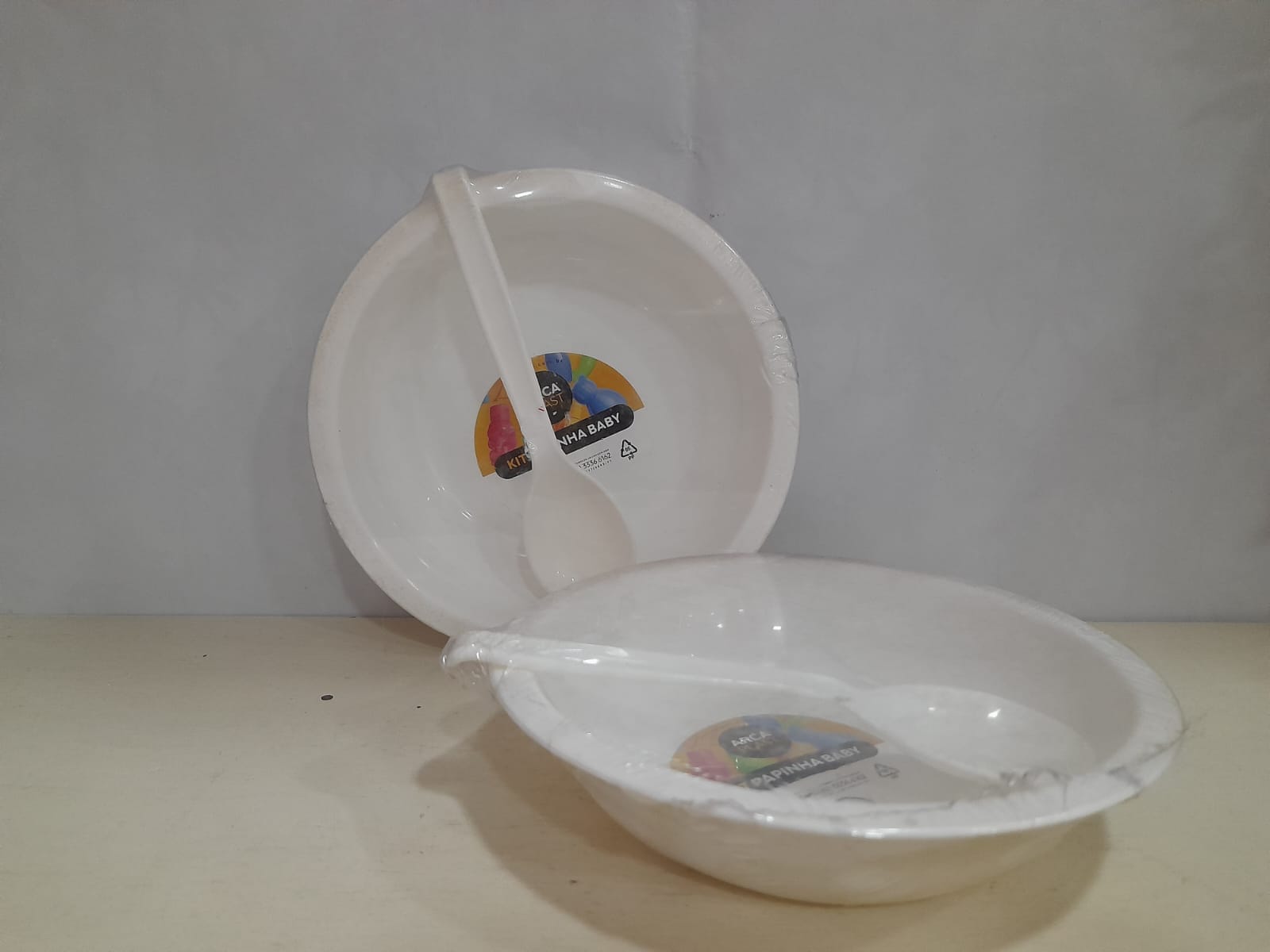 Kit Refeição Papinha Baby Branca