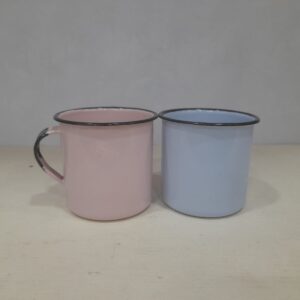 Caneca Esmaltada de Ágata Sortida