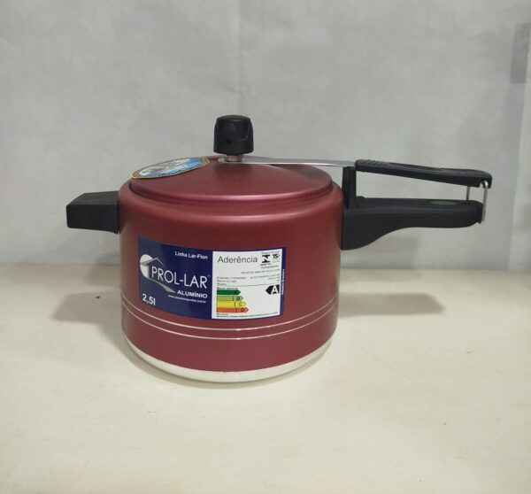Panela de Pressão antiaderente  2,5L Cereja Prol-Lar
