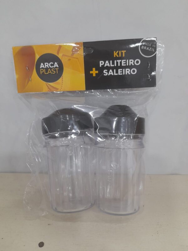 Paliteira + Saleiro Arca Plast