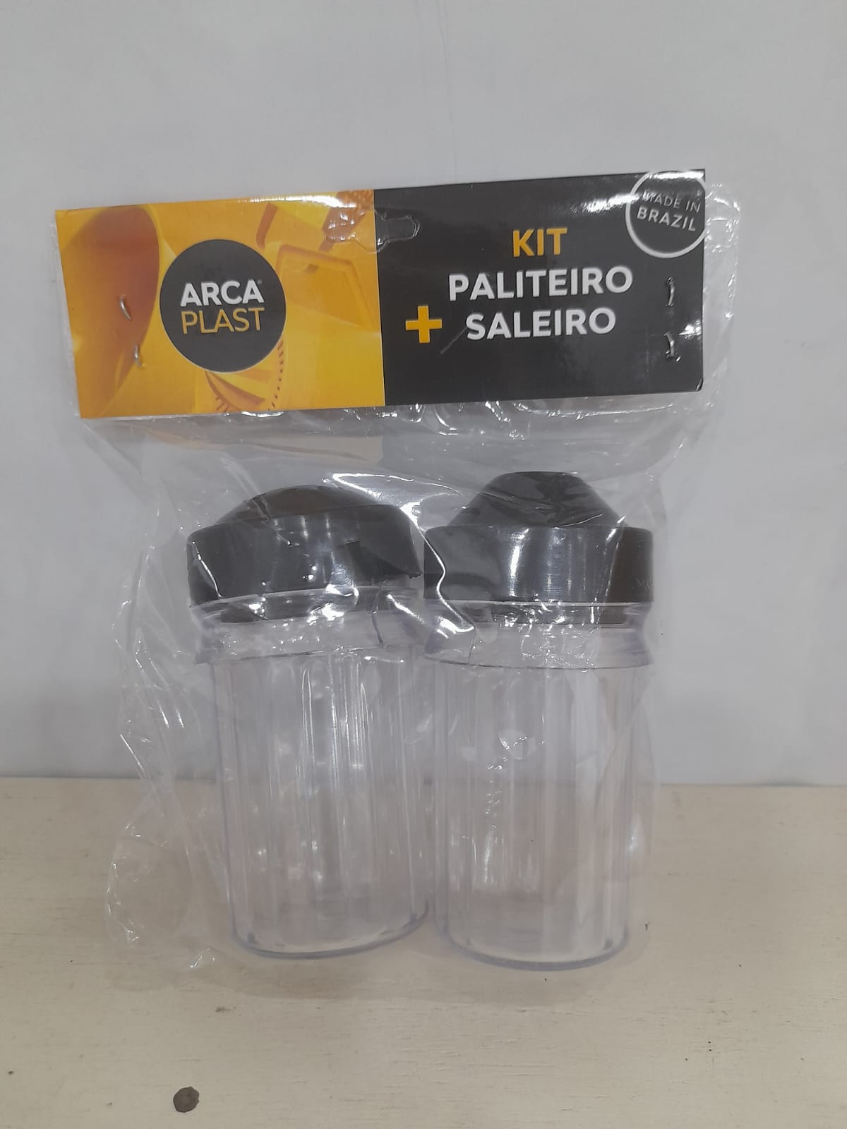 Paliteira + Saleiro Arca Plast