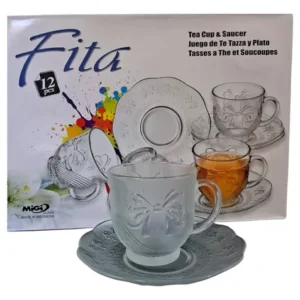 Jogo de Xicaras Fita 12 Peças