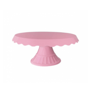 DOCEIRA ROSA DE PLÁSTICO COM PÉ