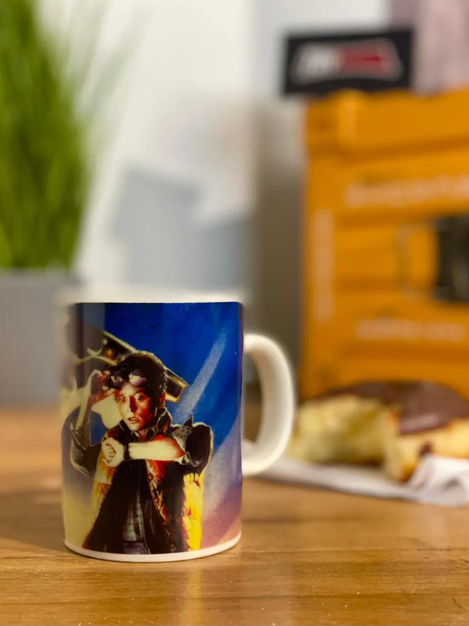Mini Caneca Porcelana De Volta Para O Futuro