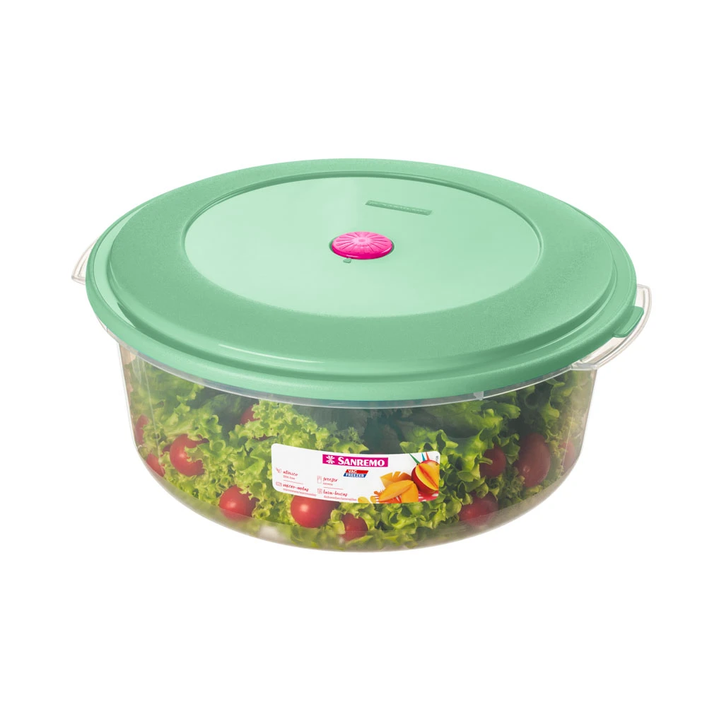 Pote Redondo Plástico Sanremo 4,5L