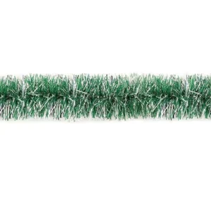 Festão Natalino Verde C/Prata