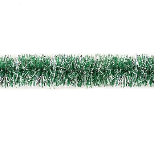 Festão Natalino Verde C/Prata