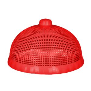 Tampa de Plástico Para Bolo Vermelho Maxima Plast