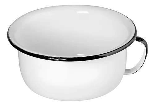 Urinol Esmaltado Adulto Branco Ágata 5L