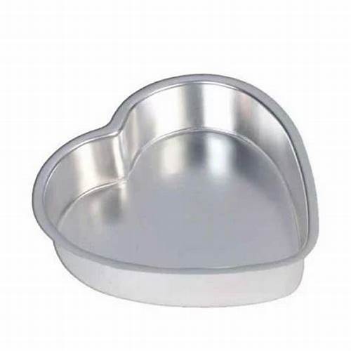 Forma de Bolo Coração Alumino Nº1