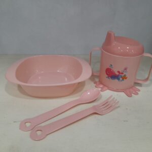 Kit Refeição Mbaby Rosa
