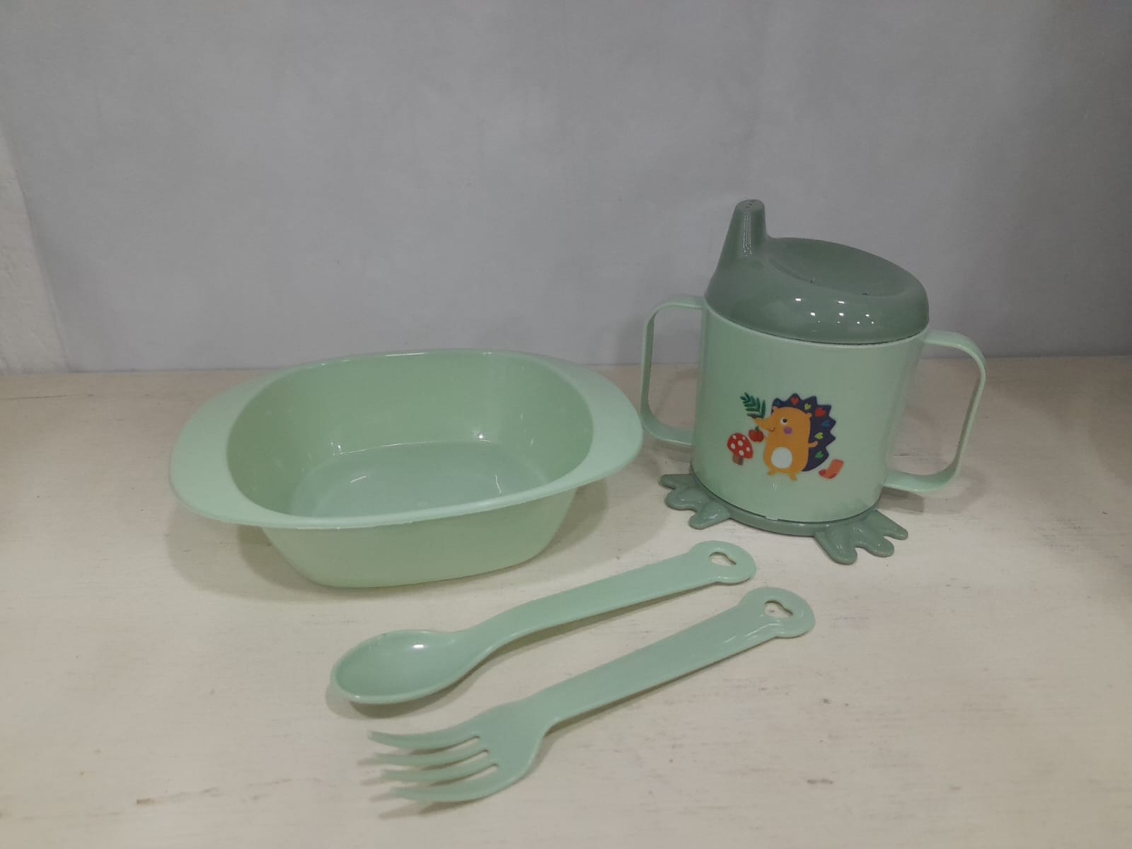 Kit Refeição Mbaby Azul