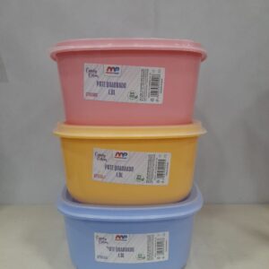 Pote Quadrado Máxima Plast 1.8L Sortido