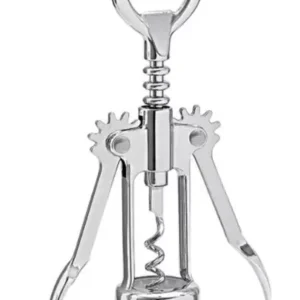Saca-Rolha Com Abridor Útil Bazar Inox