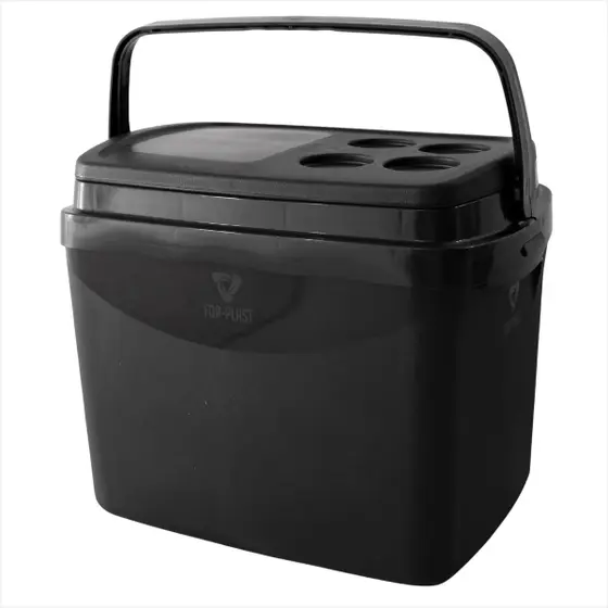 Caixa Térmica Preta 34L Forplast