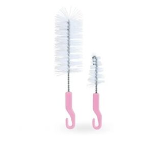 Escova de Limpeza Mamadeira e Bico Rosa MBaby