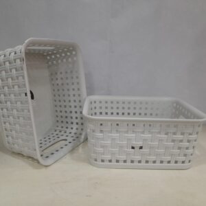 Cesto Italy 2,1L 9x14x18cm Branca